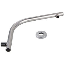 Euro Chrome Round Gooseneck Shower Arm